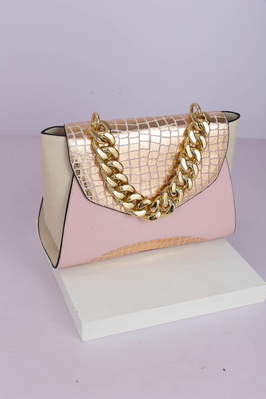 The Timeless Pink Snakeskin Handbag