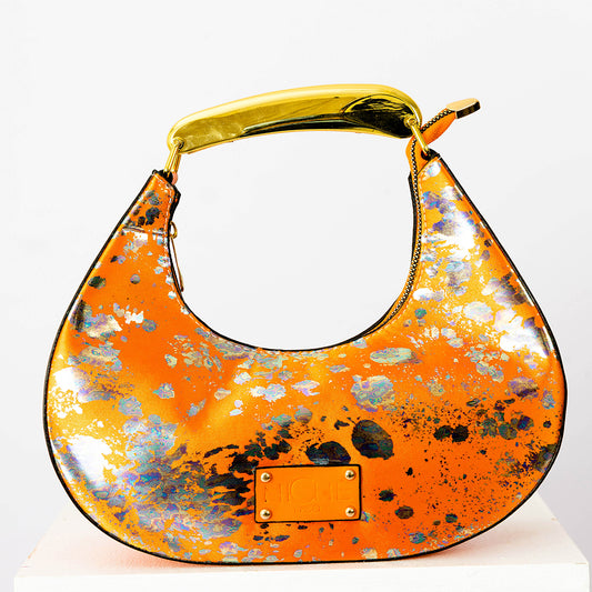 Blazed Lady Orange Handbag