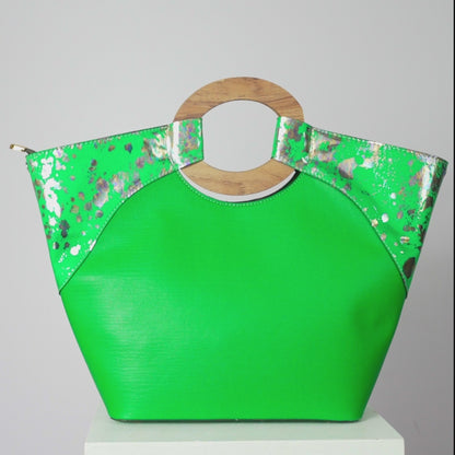 Green Dream: Tote & Wedges